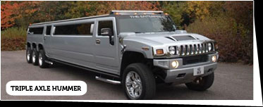 Triple Axle Hummer Limo